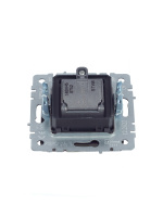 BRITE Розетка двойная TV+SAT РТВ/РСп12-БрТБ темная бронза IEK BR-AF20-O-K45