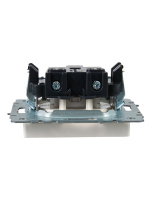 BRITE Розетка без заземления без защитных шторок 10А РС10-1-0-БрЖ жемчуг IEK BR-R10-10-K36