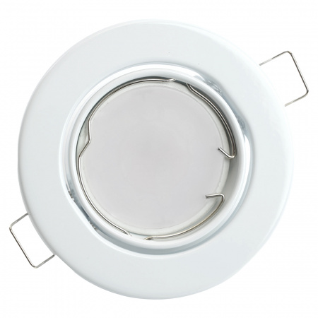 Светильник ИВО-50w 12в G5.3 поворотный белый FERON DL11 15114