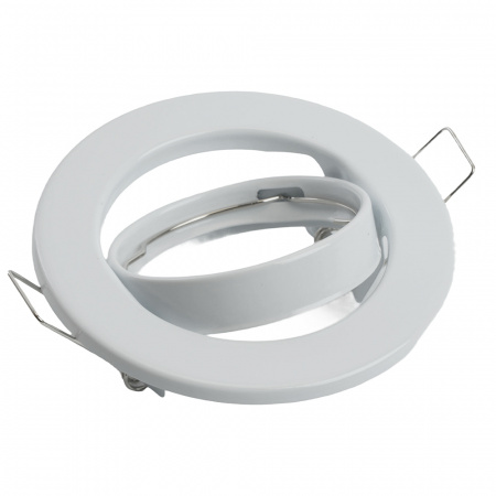 Светильник ИВО-50w 12в G5.3 поворотный белый FERON DL11 15114