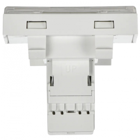 CKK-40D-RI2-K01 Розетка компьютерная RJ45 UTP категория 5e 2 модуля IEK 