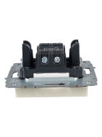 BRITE Выключатель одноклавишный с индикацией 10А ВС10-1-1-БрКр бежевый IEK BR-V10-1-10-K10