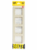 BRITE Рамка 4 поста РУ-4-БрКр бежевый IEK BR-M42-K10