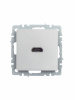 BRITE Розетка HDMI РHDMI-0-БрА алюминий IEK BR-H10-K47
