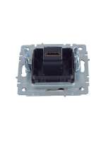 BRITE Розетка HDMI РHDMI-0-БрА алюминий IEK BR-H10-K47