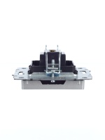 BRITE Розетка HDMI РHDMI-0-БрА алюминий IEK BR-H10-K47