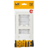 BRITE Рамка 2 поста РУ-2-БрБ белый IEK BR-M22-K01