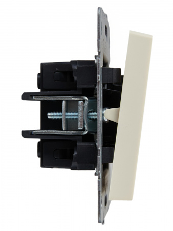 BRITE Выключатель жалюзи 10А ВС10-1-5-БрКр бежевый IEK BR-V15-0-10-K10