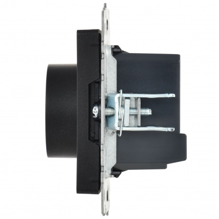 BRITE Термостат электронный с индикацией ТС10-1-БрЧ черный IEK BR-RT11-K02