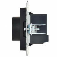 BRITE Термостат электронный с индикацией ТС10-1-БрЧ черный IEK BR-RT11-K02