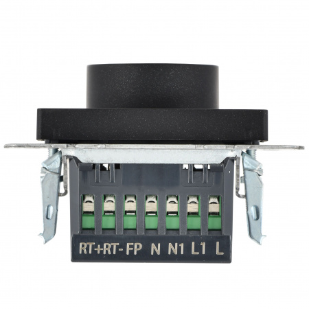 BRITE Термостат электронный с индикацией ТС10-1-БрЧ черный IEK BR-RT11-K02