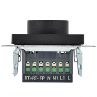 BRITE Термостат электронный с индикацией ТС10-1-БрЧ черный IEK BR-RT11-K02