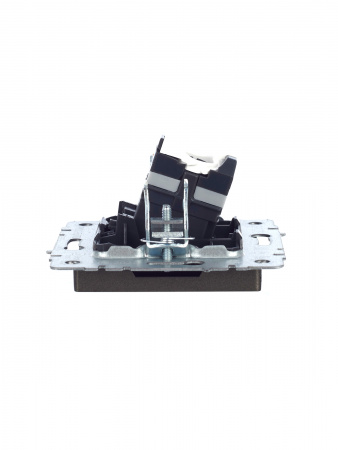 BRITE Розетка компьютерная RJ45 кат.5E РК10-БрТБ темная бронза IEK BR-K10-1-K45