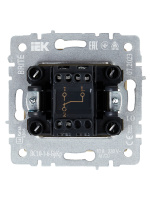 BRITE Выключатель одноклавишный проходной 10А ВС10-1-6-БрКр бежевый IEK BR-V12-0-10-K10