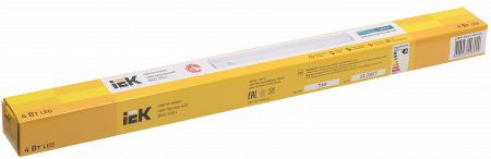 LDBO0-3001-4-4000-K01 Светильник светодиодный линейный ДБО 3001 4Вт 4000K IP20 311мм пластик IEK 