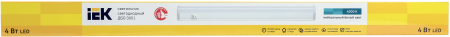 LDBO0-3001-4-4000-K01 Светильник светодиодный линейный ДБО 3001 4Вт 4000K IP20 311мм пластик IEK 