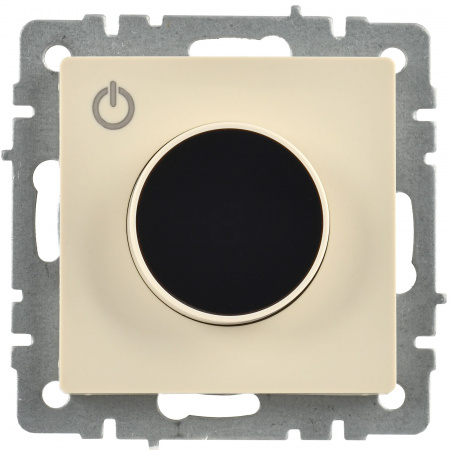 BRITE Термостат электронный с индикацией ТС10-1-БрКр бежевый IEK BR-RT11-K10