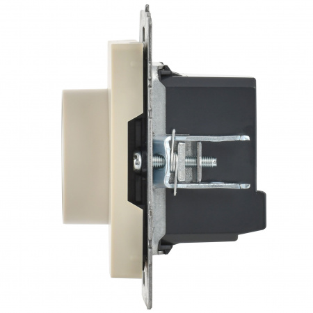 BRITE Термостат электронный с индикацией ТС10-1-БрКр бежевый IEK BR-RT11-K10