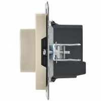 BRITE Термостат электронный с индикацией ТС10-1-БрКр бежевый IEK BR-RT11-K10