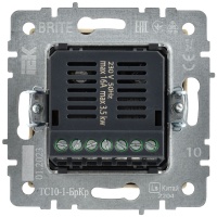 BRITE Термостат электронный с индикацией ТС10-1-БрКр бежевый IEK BR-RT11-K10