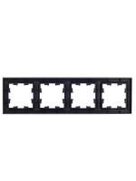BRITE Рамка 4 поста РУ-4-БрТБ темная бронза IEK BR-M42-K45