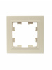 BR-M12-K10 BRITE Рамка 1 пост РУ-1-БрКр бежевый IEK 