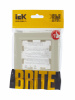 BR-M12-K10 BRITE Рамка 1 пост РУ-1-БрКр бежевый IEK 