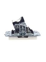 BRITE Розетка двойная TV+RJ45 кат.5E РТВ/РК12-БрЖ жемчуг IEK BR-AK20-1-K36