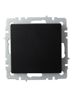 BRITE Выключатель одноклавишный 10А ВС10-1-0-БрЧ черный IEK BR-V10-0-10-K02