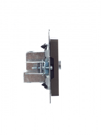 BRITE Розетка TV проходная РТВ10-0-БрТБ темная бронза IEK BR-A10-P-K45