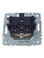 BRITE Розетка с заземлением без защитных шторок 16А РС11-1-0-БрА алюминий IEK BR-R11-16-K47