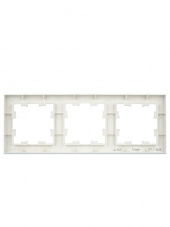 BRITE Рамка 3 поста РУ-3-БрЖ жемчуг IEK BR-M32-K36
