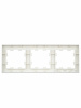 BRITE Рамка 3 поста РУ-3-БрЖ жемчуг IEK BR-M32-K36