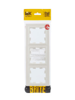 BRITE Рамка 3 поста РУ-3-БрЖ жемчуг IEK BR-M32-K36