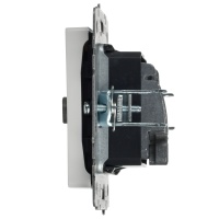 BRITE Розетка двойная TV+SAT РТВ/РСп12-БрБ белый IEK BR-AF20-O-K01