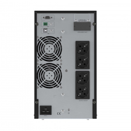 SMALLT3A10S Источник бесперебойного питания Online, Small Tower, 3000 ВА/2700 Вт, 1/1, 4xSchuko, EPO, USB, RS-232, RJ45,  з/у 1А, 8х7Ач DKC 