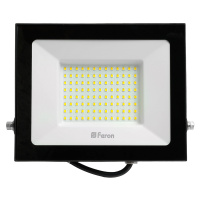 Прожектор светодиодный ДО-100w 4000К 9500Лм IP65 черный FERON LL-922 48108