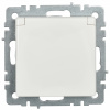 BRITE Розетка с заземлением с защитными шторками и крышкой 16А IP20 РСбш10-3-БрБ белый IEK BR-R16-16-K01
