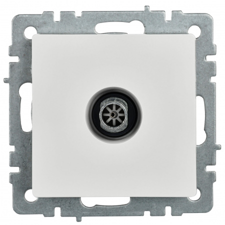 BRITE Розетка TV оконечная РТВ11-0-БрБ белый IEK BR-A10-O-K01