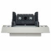BRITE Выключатель двухклавишный 10А в сборе ВСР10-2-0-БрБ белый IEK BR-V20-0-10-K01-F