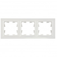 BRITE Рамка 3 поста РУ-3-БрБ белый IEK BR-M32-K01