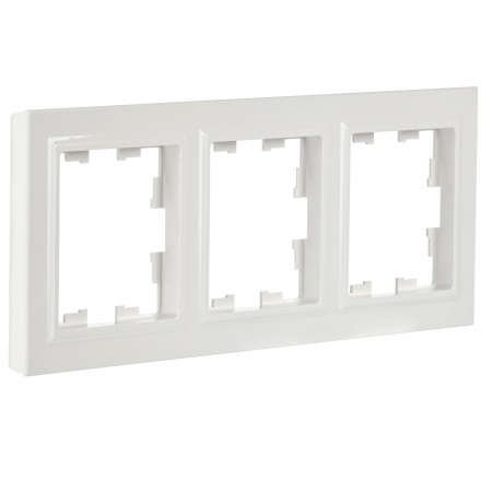 BRITE Рамка 3 поста РУ-3-БрБ белый IEK BR-M32-K01