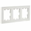 BRITE Рамка 3 поста РУ-3-БрБ белый IEK BR-M32-K01