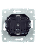 BRITE Розетка с заземлением с защитными шторками 16А РС14-1-0-БрТБ темная бронза IEK BR-R14-16-K45