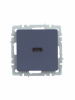 BRITE Розетка HDMI РHDMI-0-БрМ маренго IEK BR-H10-K35