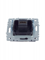 BRITE Розетка HDMI РHDMI-0-БрМ маренго IEK BR-H10-K35