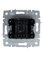 BRITE Выключатель одноклавишный самовозвратный 10А ВС10-1-4-БрКр бежевый IEK BR-V14-0-10-K10