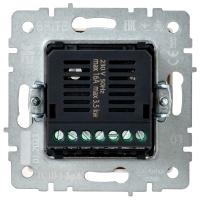 BRITE Термостат электронный с индикацией ТС10-1-БрЖ жемчуг IEK BR-RT11-K36
