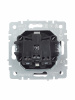 BRITE Розетка с заземлением с защитными шторками и крышкой 16А IP20 РСбш10-3-БрТБ темная бронза IEK BR-R16-16-K45