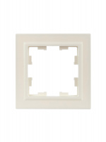 BRITE Рамка 1 пост РУ-1-БрЖ жемчуг IEK BR-M12-K36